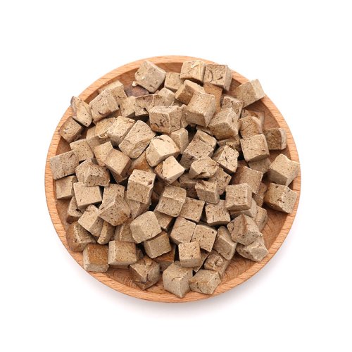 Beef liver cubes
