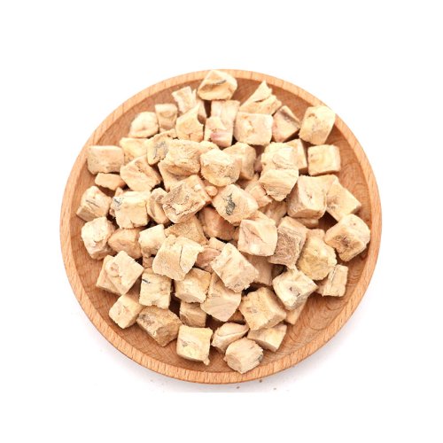 Salmon cubes